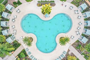 Indoor pool, a heated pool