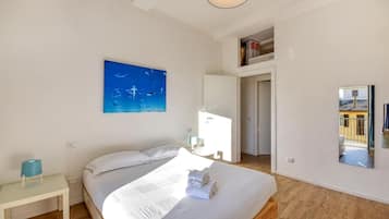 2 camere, ferro/asse da stiro, culla da viaggio, Wi-Fi gratuito