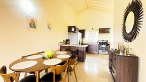 Fridge, microwave, oven, stovetop - Jhadano 3BR Pool & Gym Shuttle Gated (Florence Hall Village)