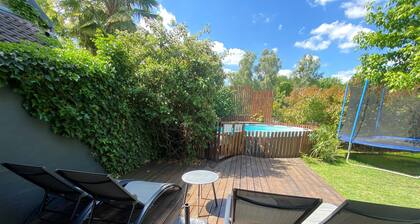 Charming 1930s Home: Pool, Trampoline, Next to Loire, Bikes Included