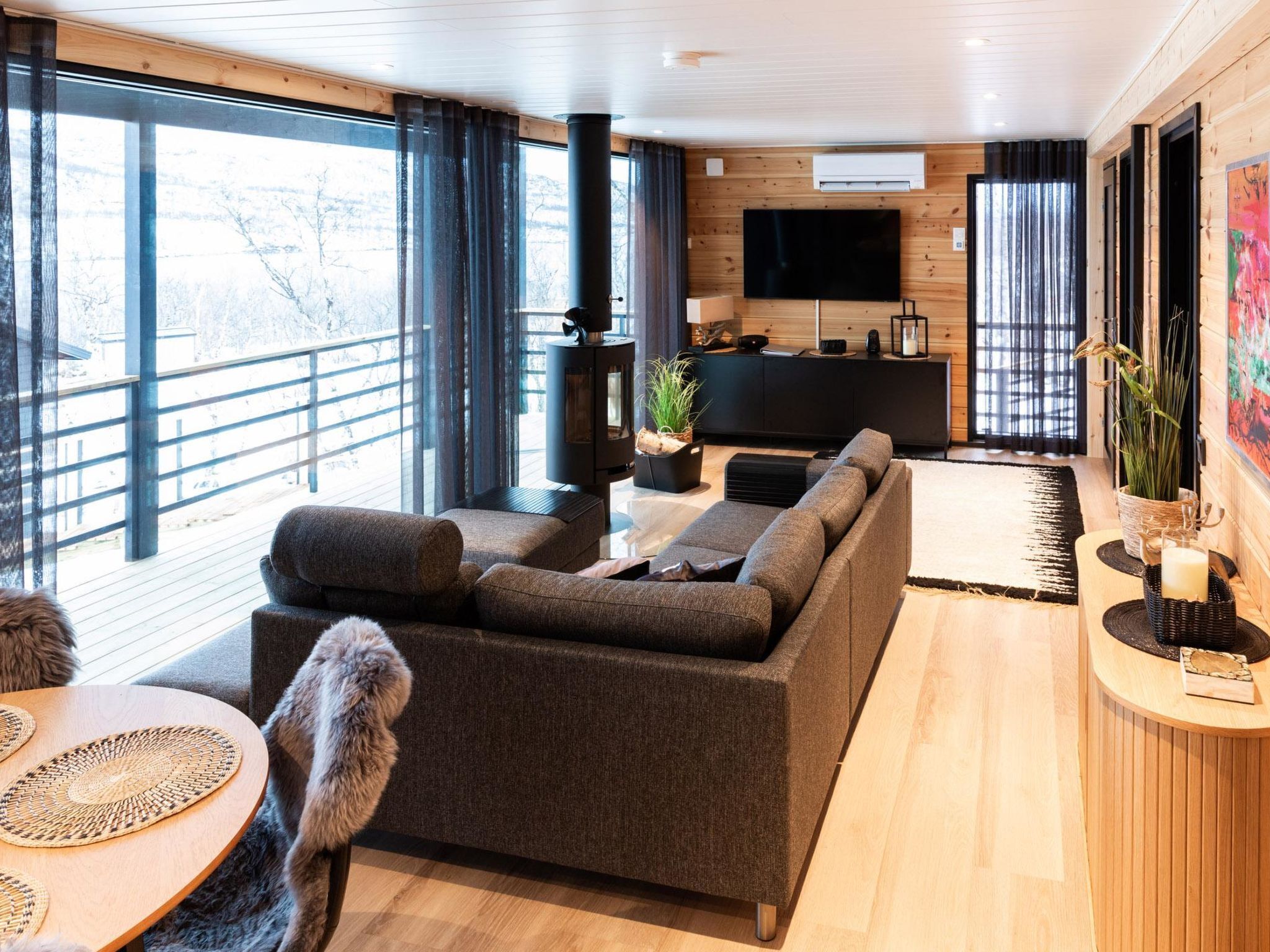 Televisor i llar de foc 