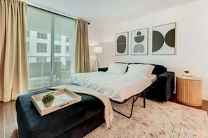 1 bedroom, iron/ironing board, free WiFi, bed sheets