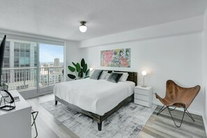 1 bedroom, iron/ironing board, free WiFi, bed sheets