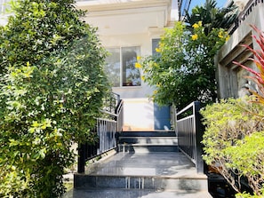 Fassade der Unterkunft