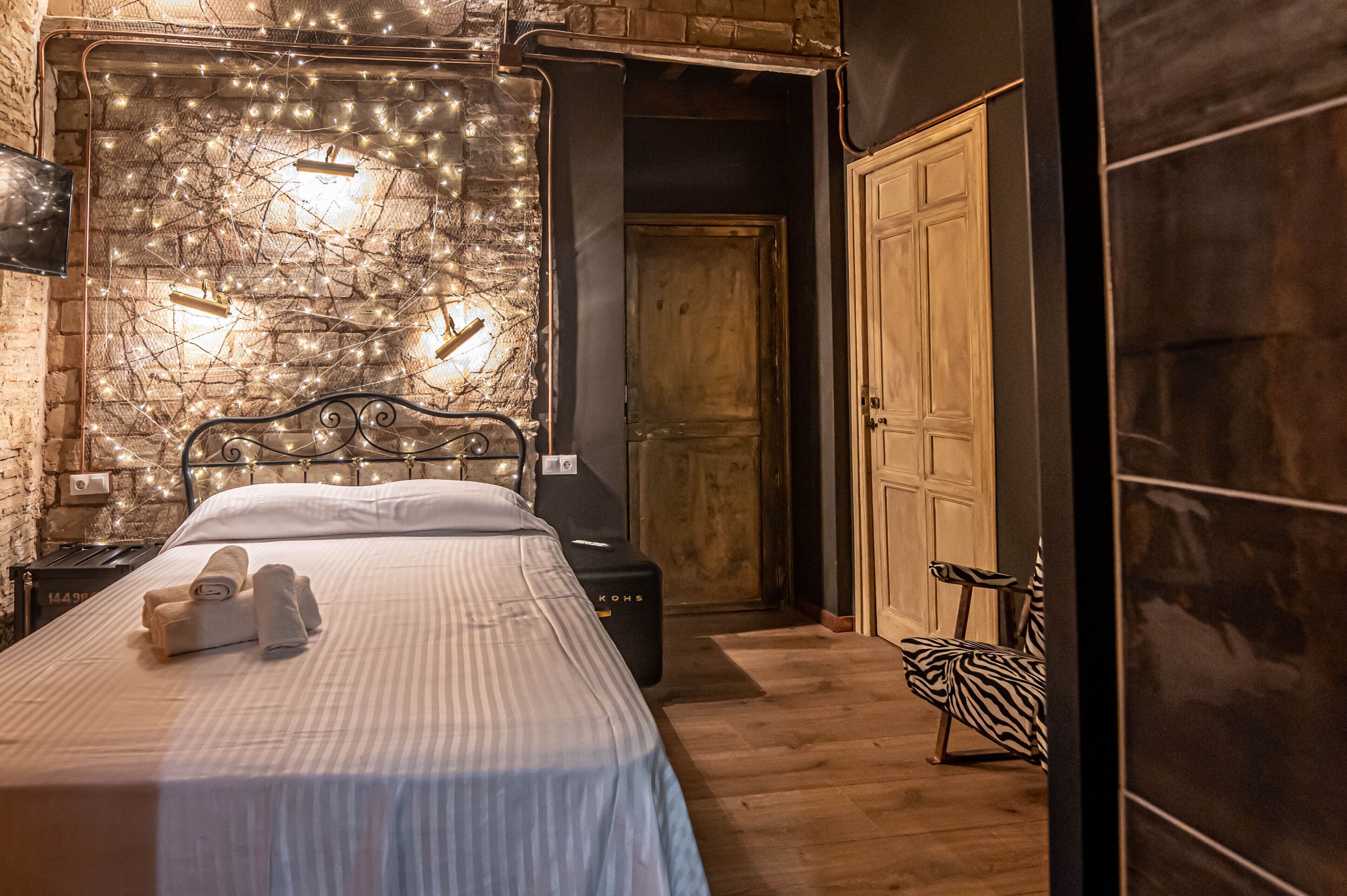Down duvets, pillow-top beds, individually decorated
