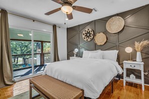 3 dormitorios, tabla de planchar con plancha, wifi gratis y ropa de cama