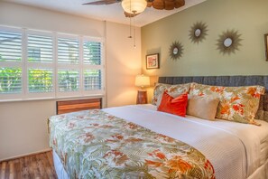 1 habitación, tabla de planchar con plancha, internet y ropa de cama