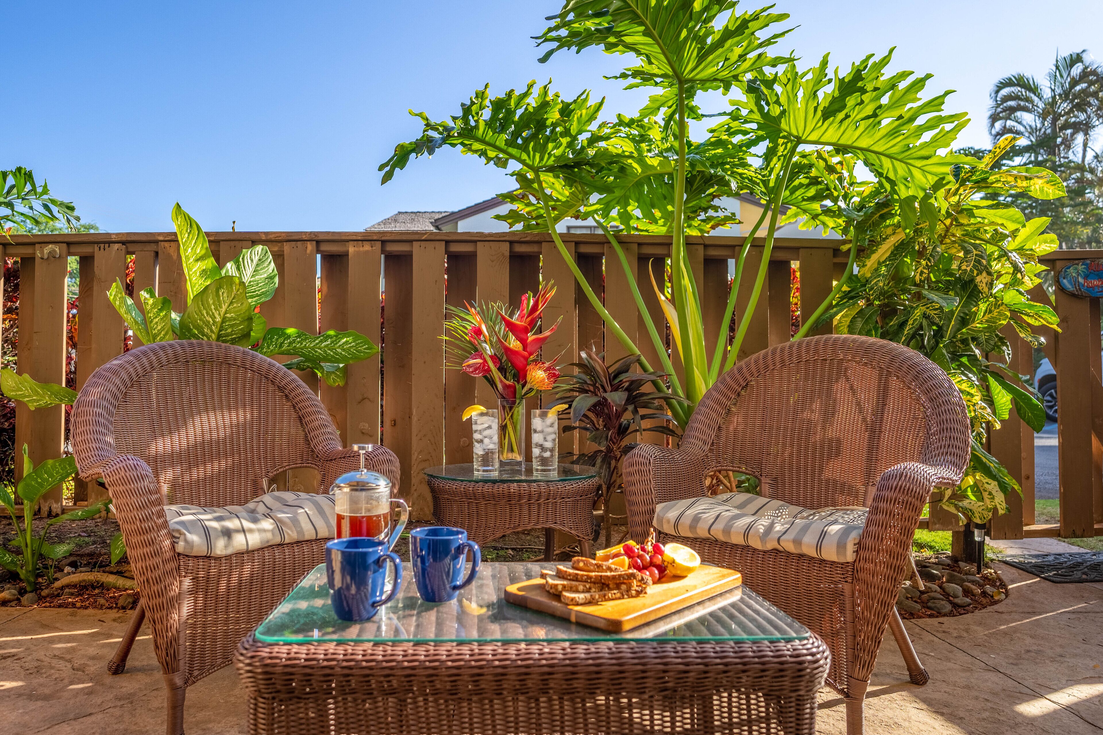 Udendørs spisemuligheder