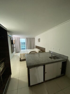 Classic Studio | 1 bedroom, free WiFi, bed sheets - Blue Sunset Suítes  (João Pessoa)