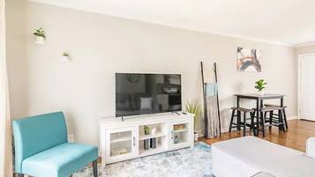 Smart-tv och böcker