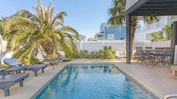 Una piscina climatizada