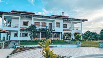 Fassade der Unterkunft