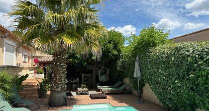 Nouveau ! villa au calme, proche de Montpellier, Nimes et des plages