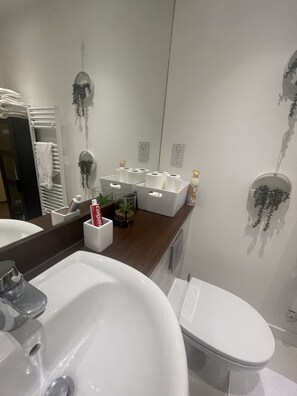 Hårtørrer, håndklæder, Sæbe, Shampoo