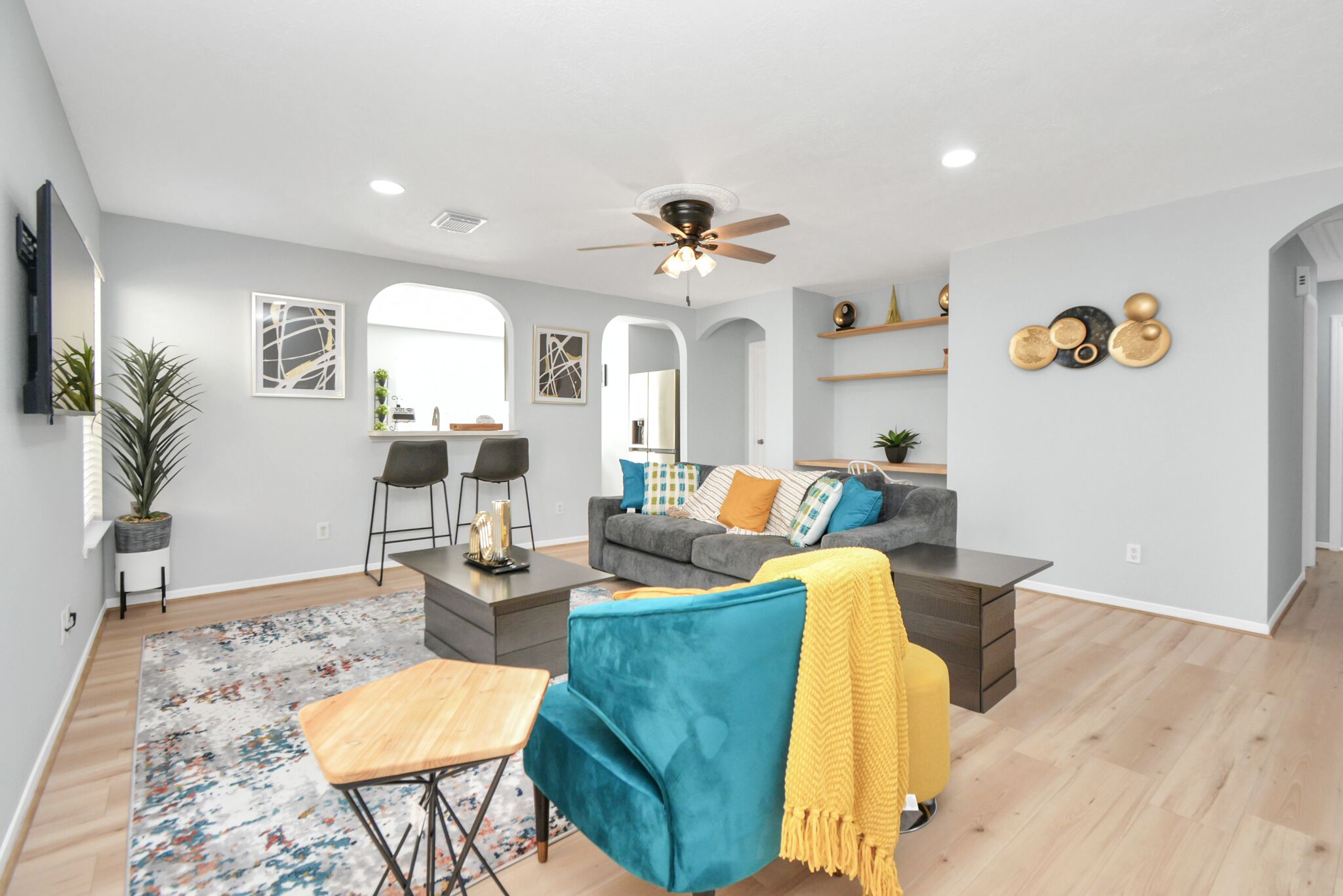 Delightful Getaway | 3Bd W/ Backyard