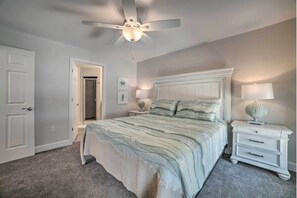 2 bedrooms, iron/ironing board, travel crib, free WiFi