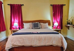 1 sovrum, strykjärn/strykbräda, gratis wi-fi och sängkläder