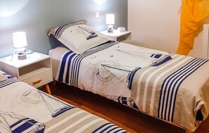 2 chambres, lit parapluie, Wi-Fi gratuit