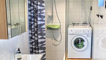 Ducha y secador de pelo