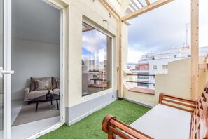 Terrace/patio - Spectacular design apartment with terrace Gl6D (Madrid)