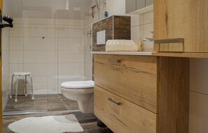 Shower, hair dryer - Ferienwohnung-Reith Alpbachtal (Reith im Alpbachtal)
