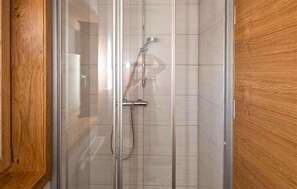 Shower, hair dryer