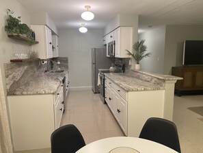 Fridge, microwave, oven, stovetop - Midcentury Rambler with large backyard and open patio. (Naples)