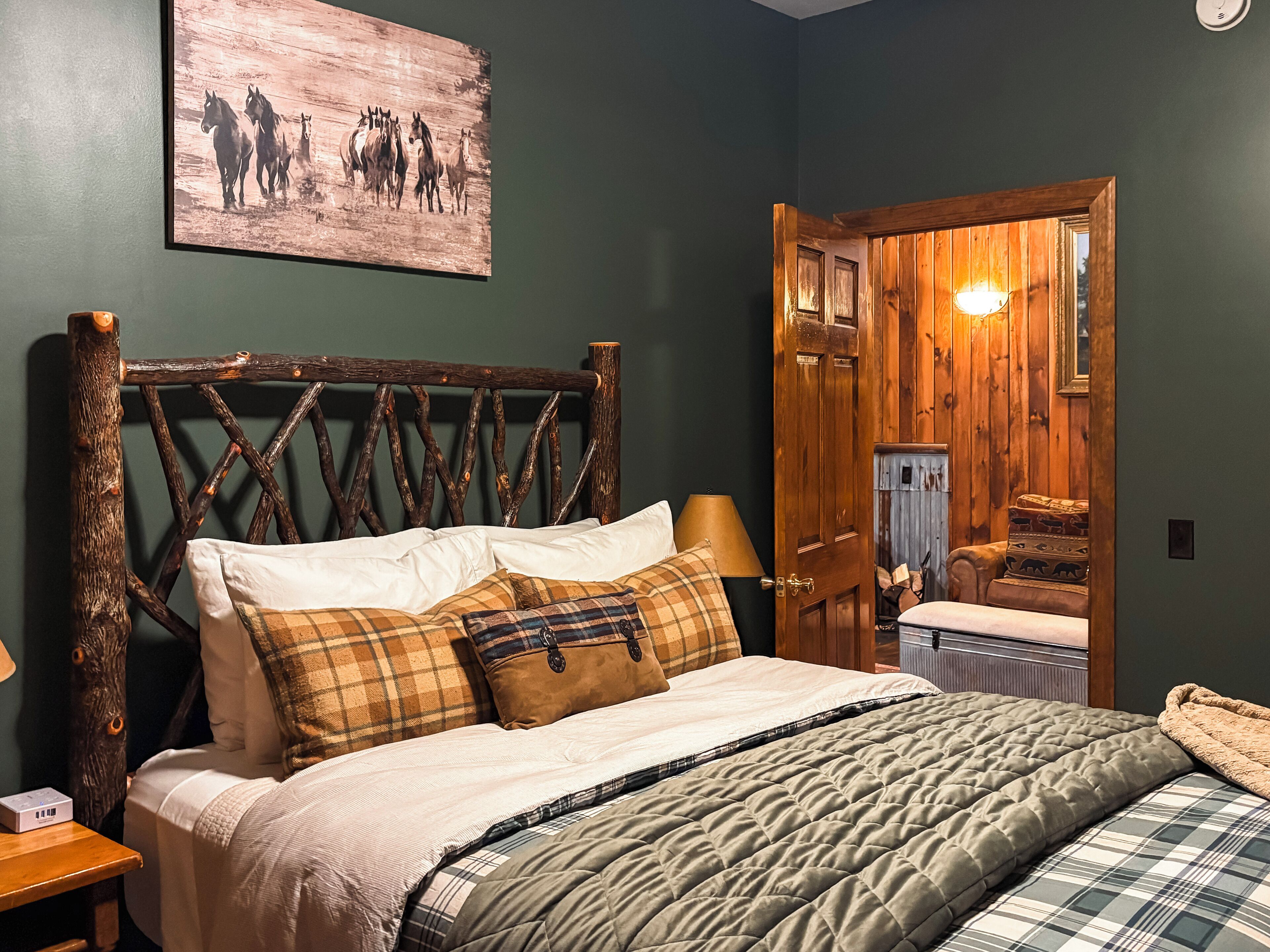 1 chambre, literie de qualité supérieure, surmatelas