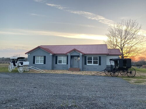 Grandview Carriage House at Copperas Creek - a renovated pet friendly farmhouse.