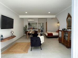 1 Schlafzimmer, Bügeleisen/Bügelbrett, Internetzugang, Rollstuhlgeeignet