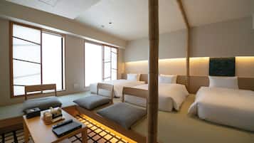 Kamar Triple, Bebas Asap Rokok (Japanese,Up to 3 pax above 6 yrs old) | Selimut bulu angsa, tempat tidur bayi (biaya tambahan), dan Wi-Fi gratis