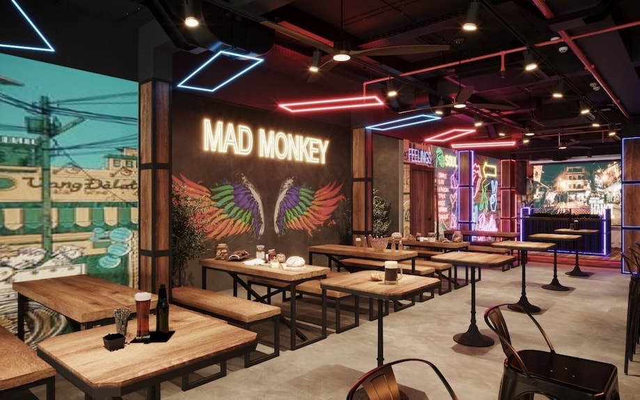 Mad Monkey Hanoi: Trải nghiệm và dịch vụ nổi bật