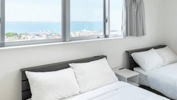 Ocean View Twin room, Non-smoking | Balcony view