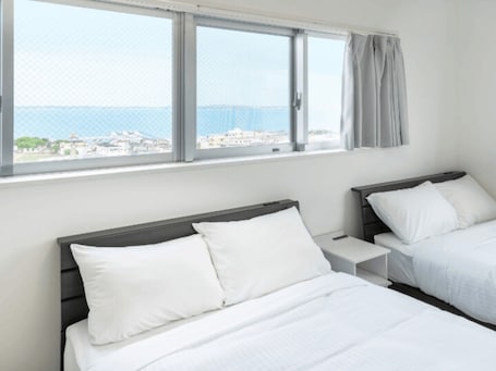 Ocean View Twin room, Non-smoking | Balcony view