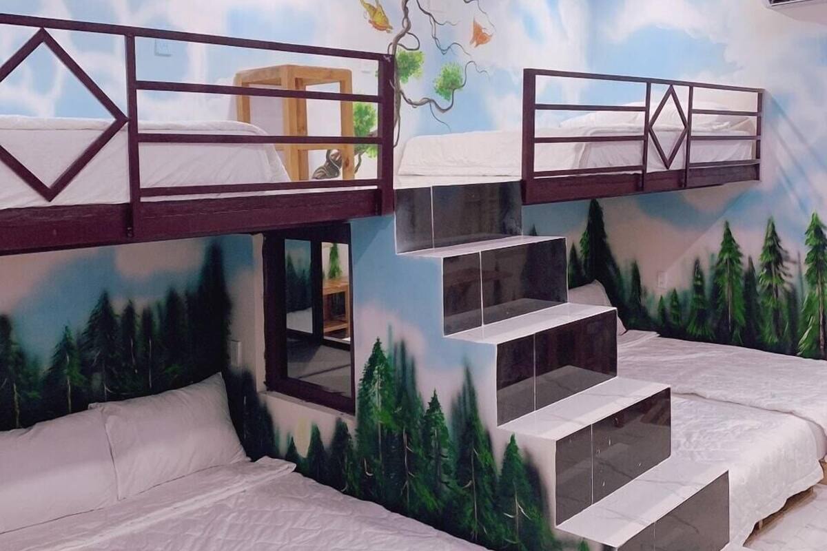 Minibar, blackout curtains, iron/ironing board, free WiFi