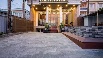 Entrada de la propiedad