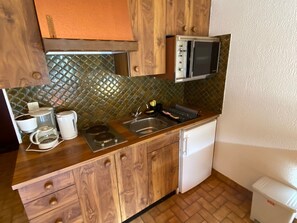 Fridge - Cozy studio at the slopes with parking (La Chapelle-d'Abondance)