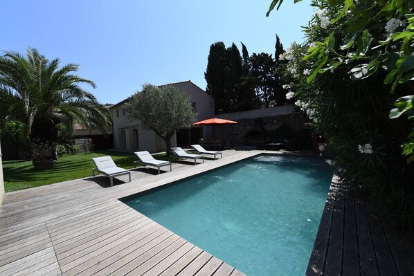 Piscine chauffée