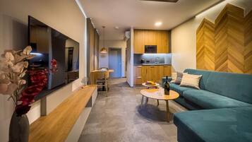 Standard Apartment | Blackout drapes, free WiFi