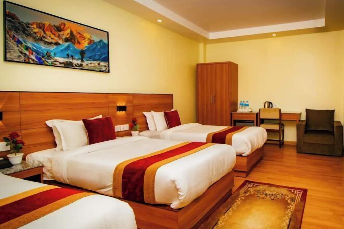 2 Schlafzimmer, Minibar, Schreibtisch, laptopgeeigneter Arbeitsplatz
