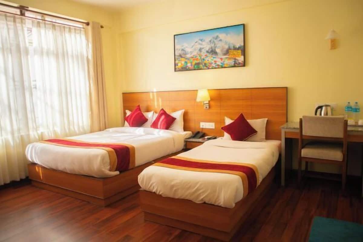 2 Schlafzimmer, Minibar, Schreibtisch, laptopgeeigneter Arbeitsplatz