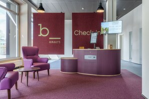 Comptoir d’enregistrement et de départ