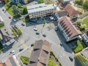 Fassade der Unterkunft