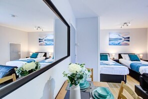 Iron/ironing board, free WiFi, bed sheets