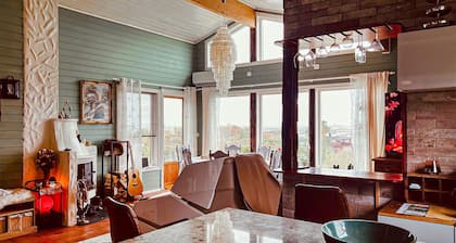 Cozy home in Vevang with sauna