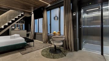 Executive Studio Suite | Premium bedding, Select Comfort beds, individually decorated