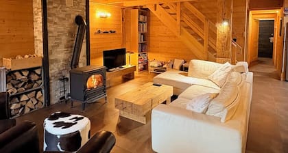Warm and spacious duplex in Abondance farmhouse 135m2