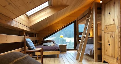 Warm and spacious duplex in Abondance farmhouse 135m2