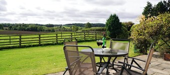 Meadow cottage- two bedrooms both ensuite and all on one level.