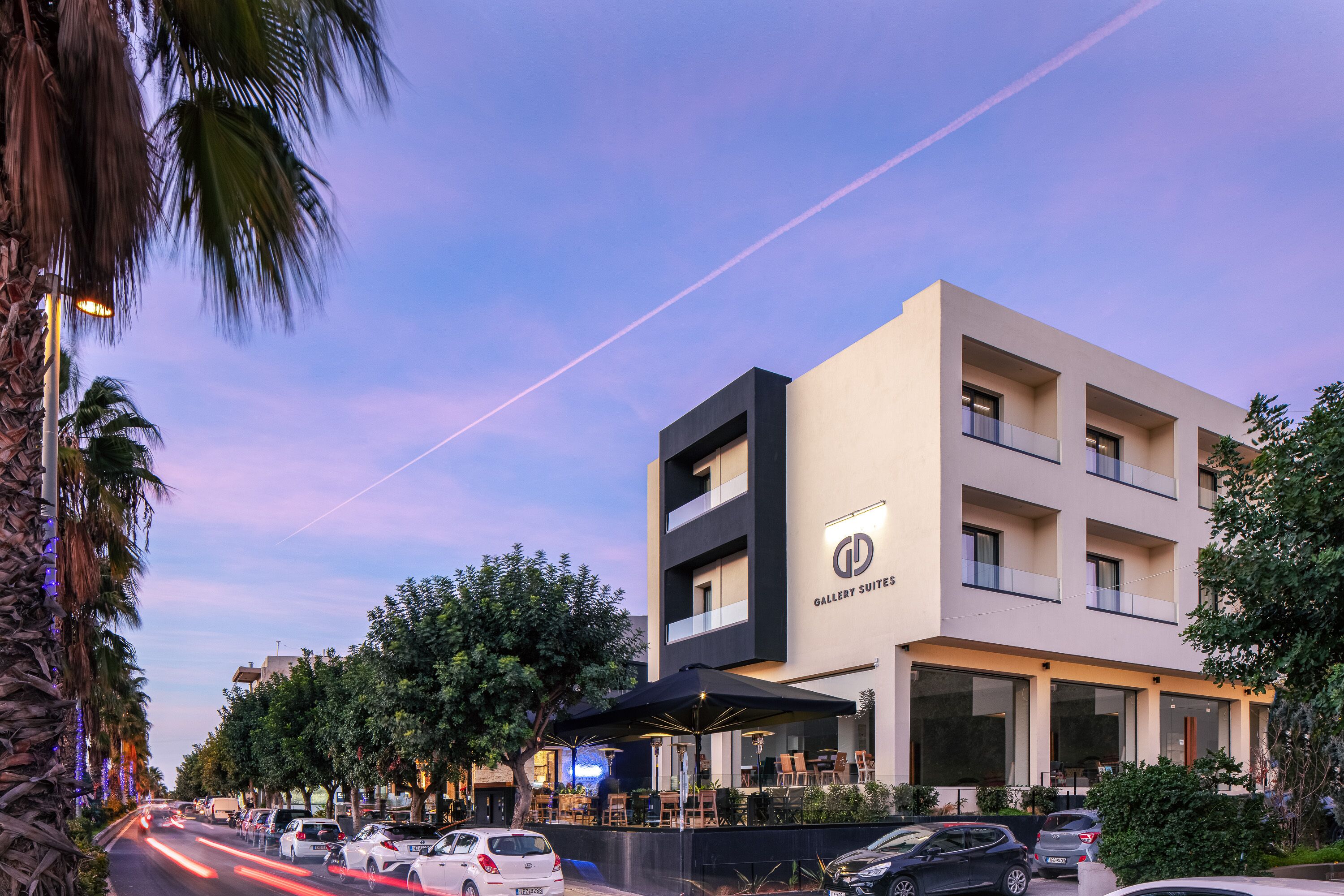 Façade de l’hébergement